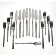 Copenhagen Cutlery by Erik Herlow Denmark, 18 Pieces