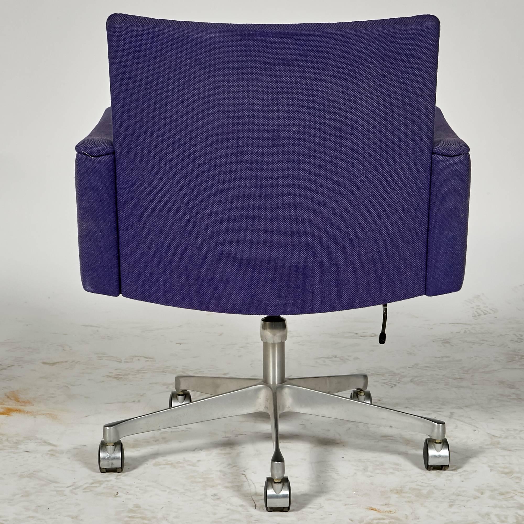 Scandinavian Modern 1960s Norway Rolling Desk Chair by Ring Mekanikk For Sale