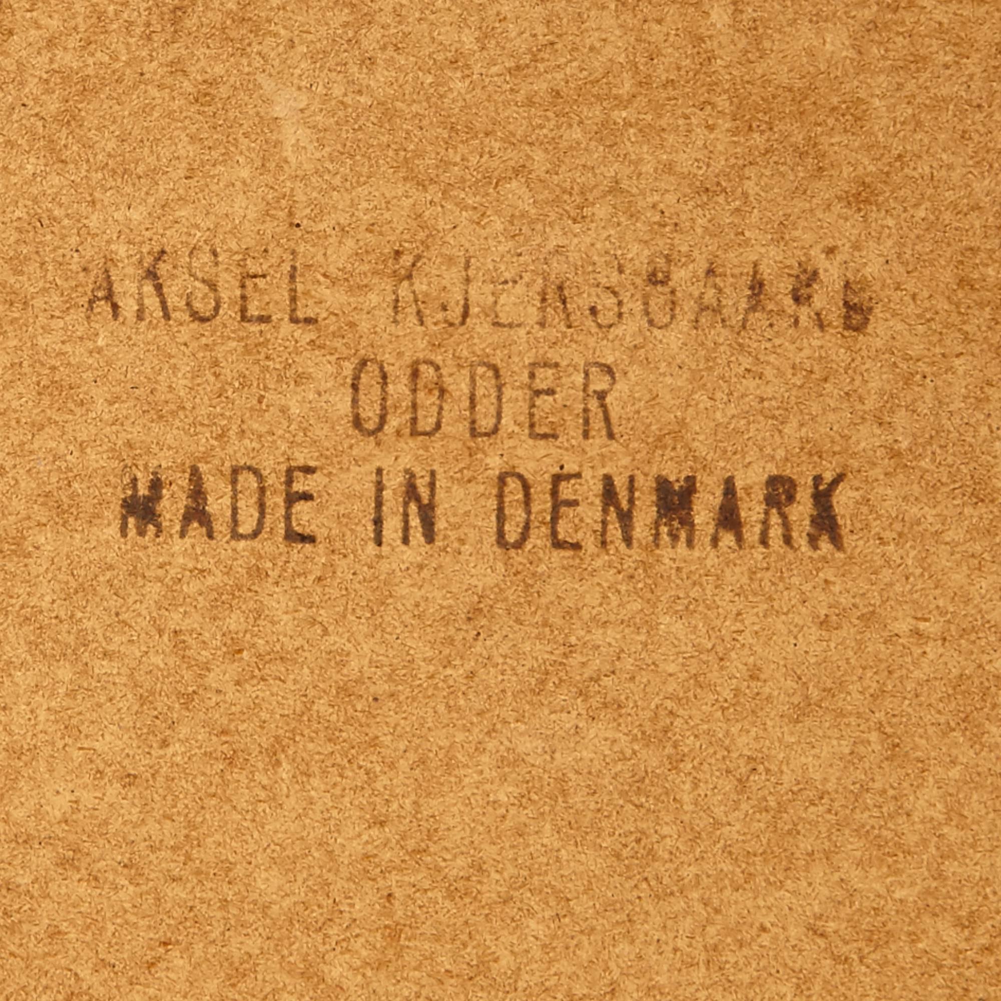 Danish 1960s Aksel Kjersgaard Teak Mirror by Odder, Denmark For Sale