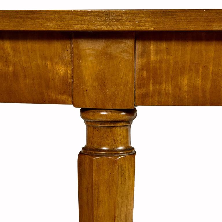 Kindel Furniture Cherry BanquetStyle Dining Room Table, 1960s at 1stDibs