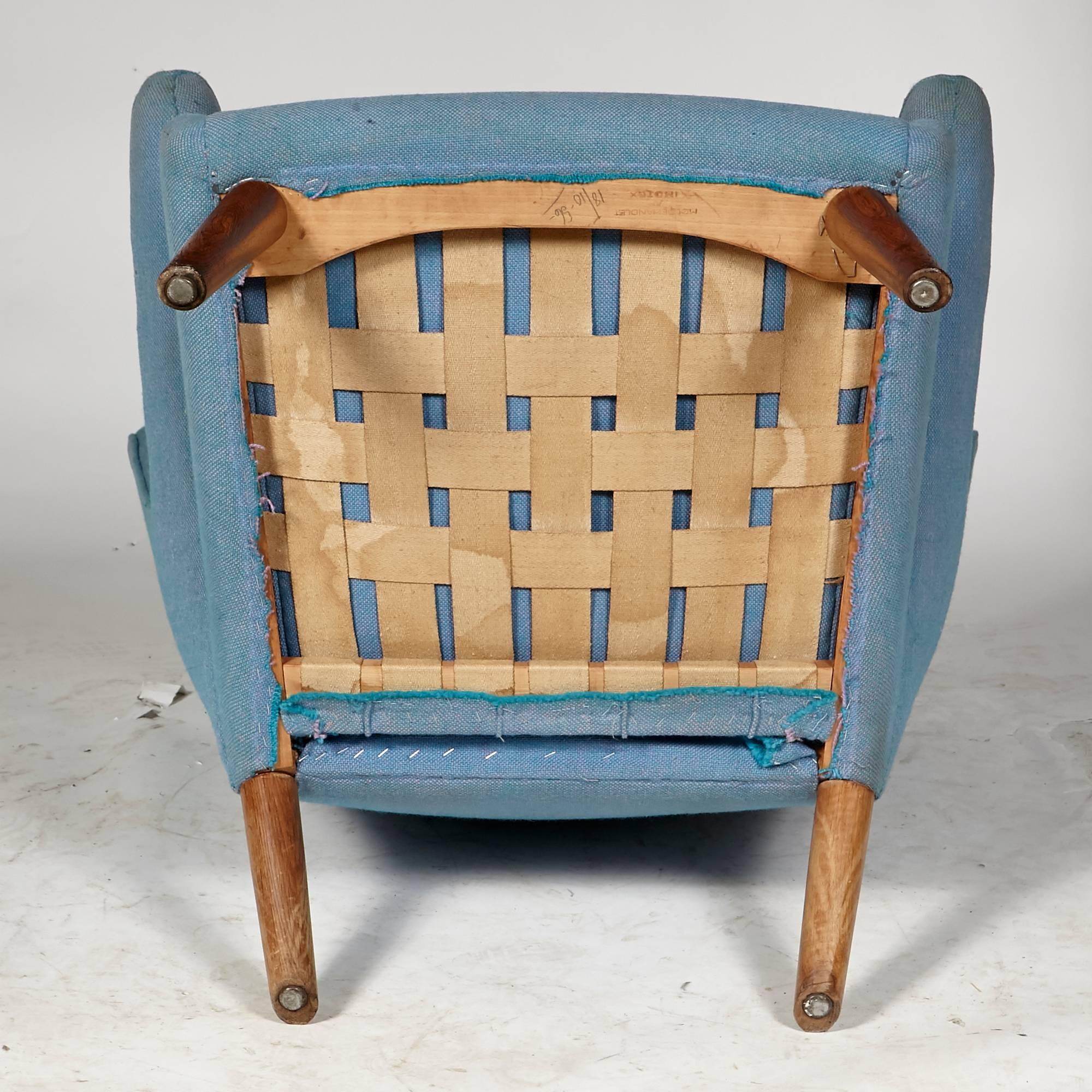 Papa Bear Chair by Hans J. Wegner for AP Stolen Model AP-19, 1956 For Sale 2
