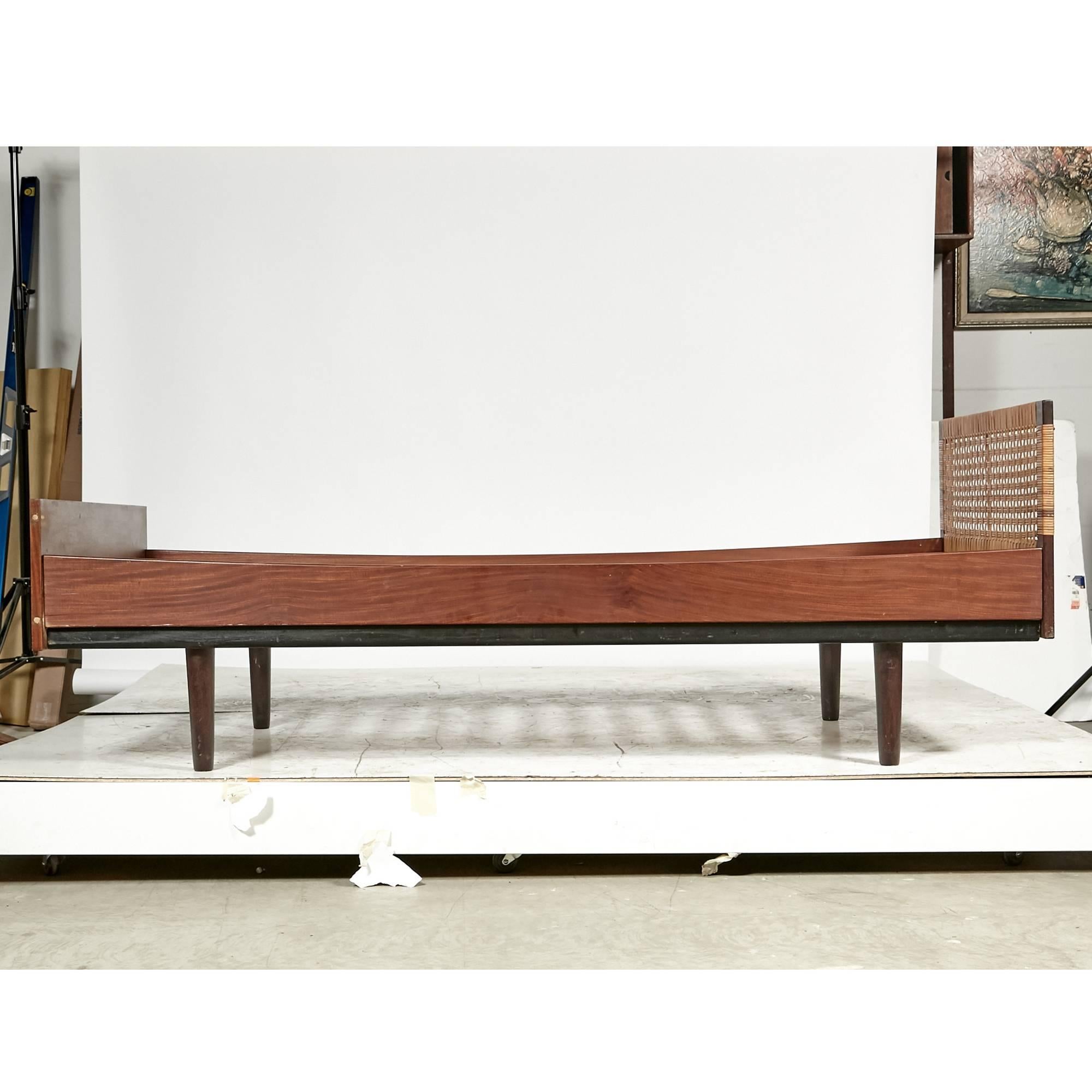 Hans J. Wegner Danish Teak Child's Single Bed for GETAMA, 1960s In Excellent Condition In Amherst, NH