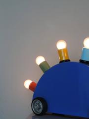 Martine Bedin Super Lamp Memphis Milano Italian Postmodern, Museum Provenance