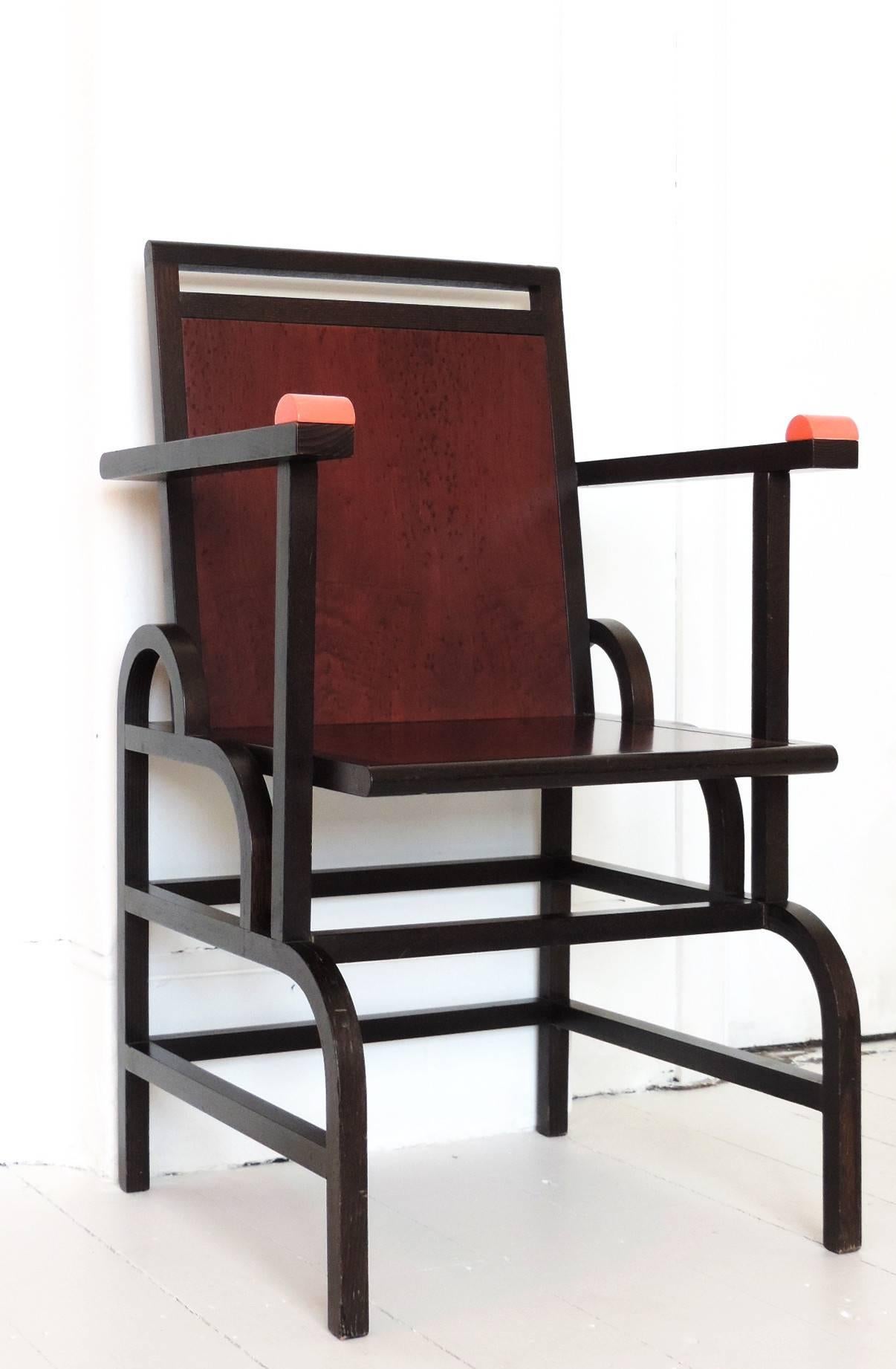 George Sowden for Memphis Milano Gloucester Chair Postmodern, Museum ...