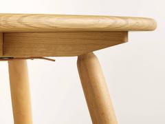 Modern Custom Handcrafted Oak Bench from the Nomad Collection by Jacob May