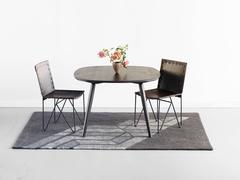 Modern Custom Oxidized Oak Dining Table from the Nomad Collection by Jacob May