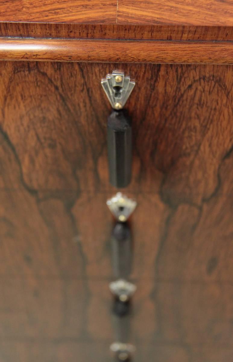 Mahogany Art Deco Sideboard in Rosewood, circa 1920