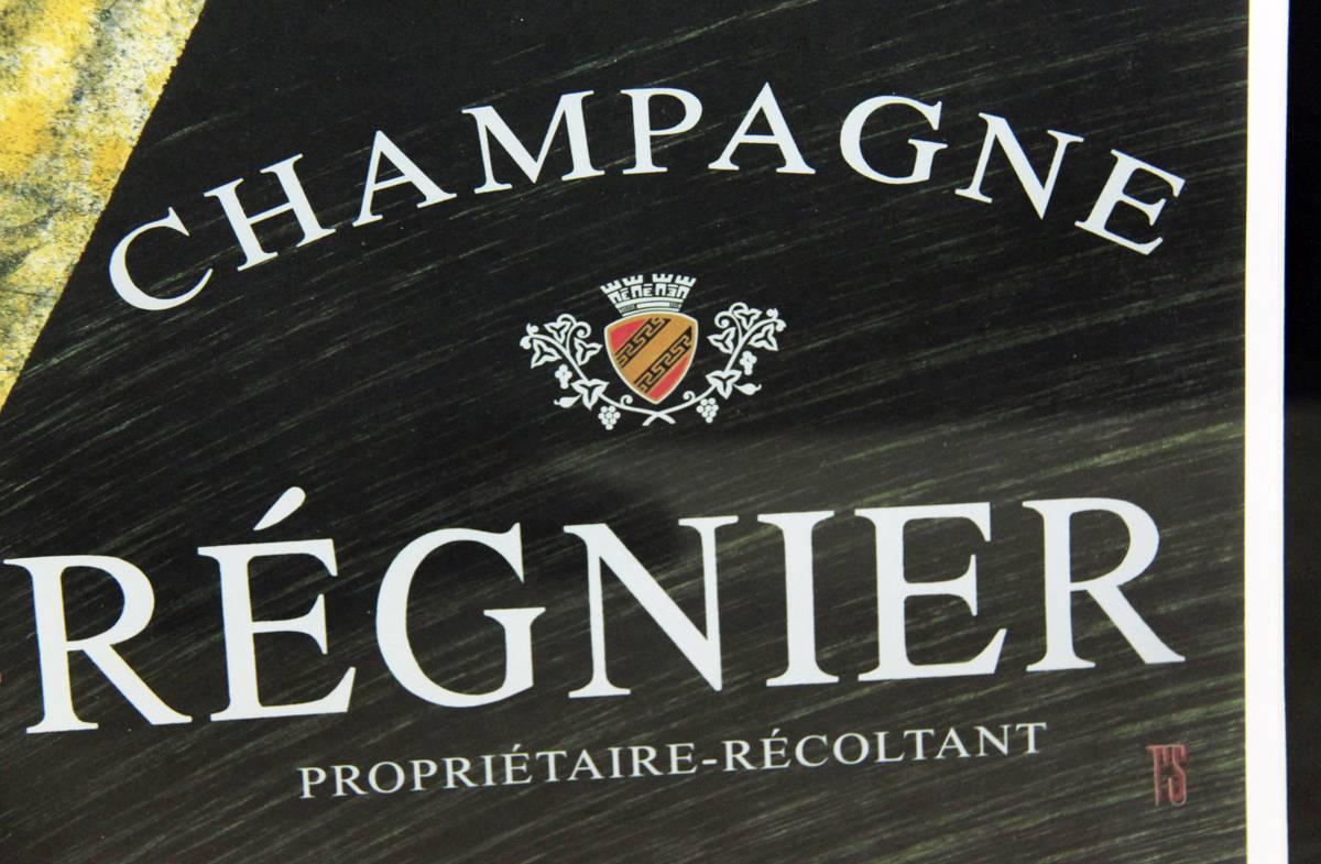 Liebart Regnier Champagne Poster by Philipe Sommer 1