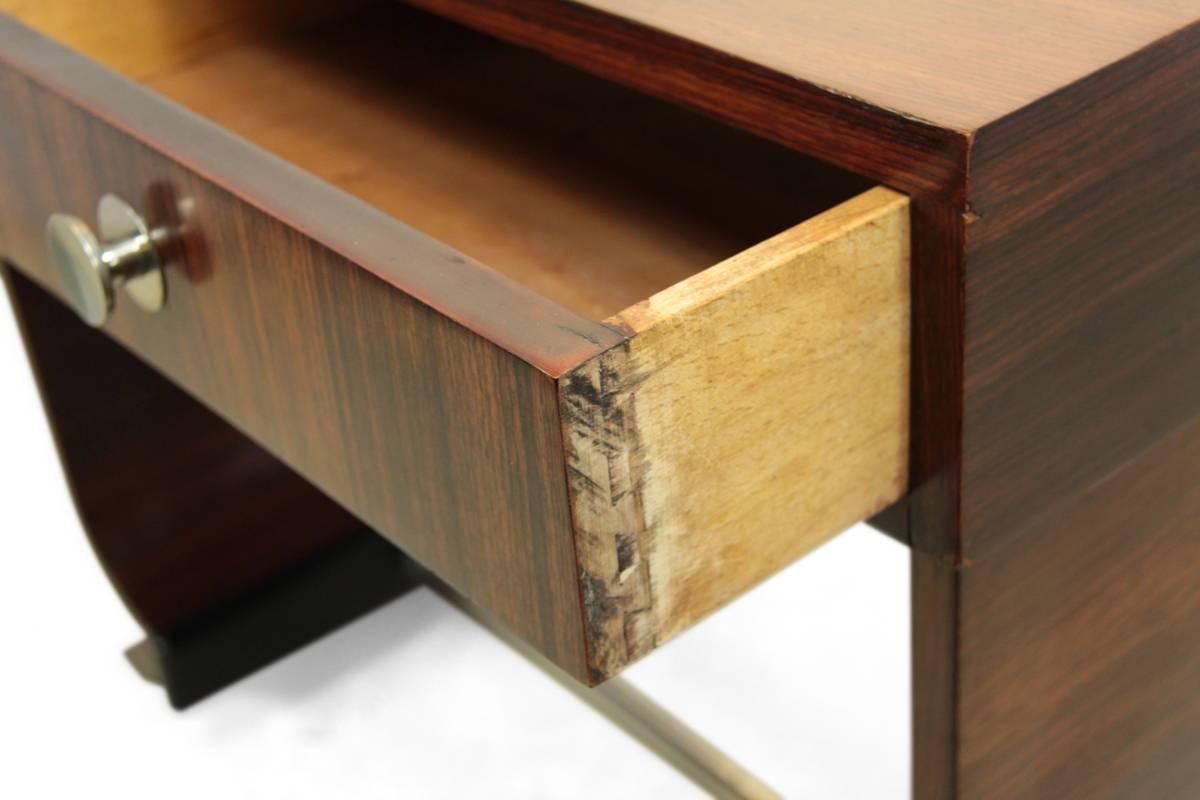 French Art Deco Console Table in Rosewood, circa 1920 4