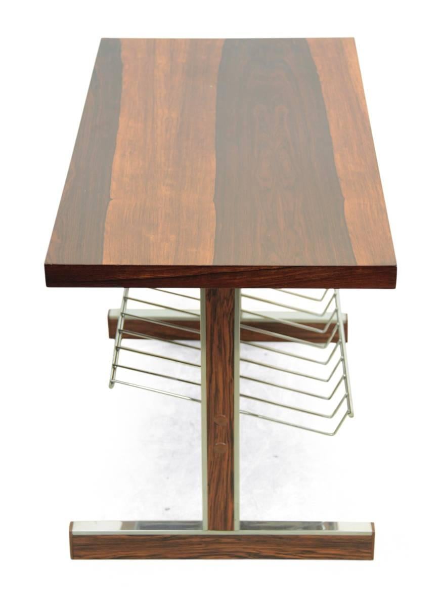 Mid-Century Modern Midcentury Side table Rosewood, circa 1960 For Sale