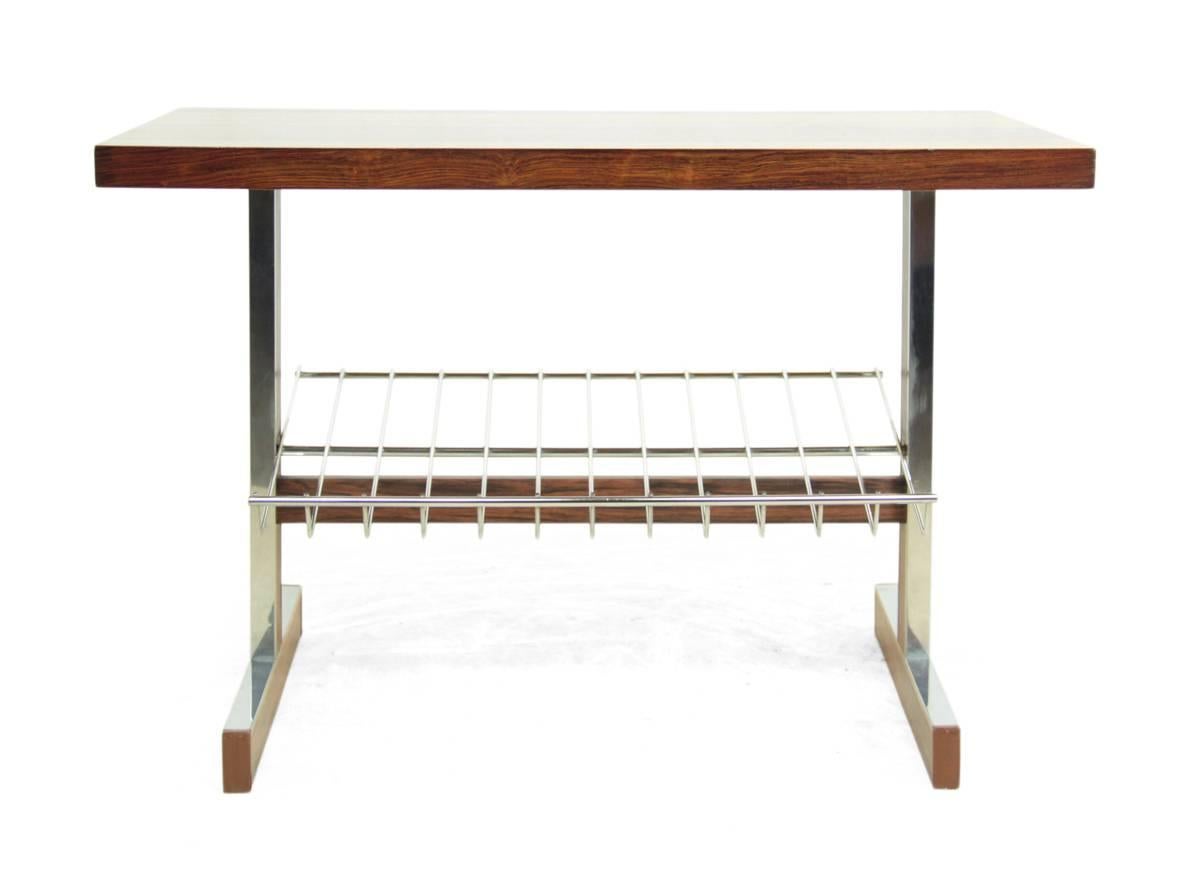 Midcentury Side table Rosewood, circa 1960 For Sale 1
