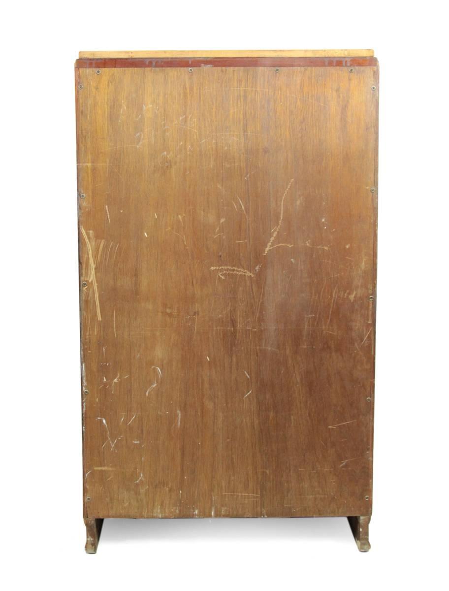 Birch English, Art Deco Tall Boy, circa 1930