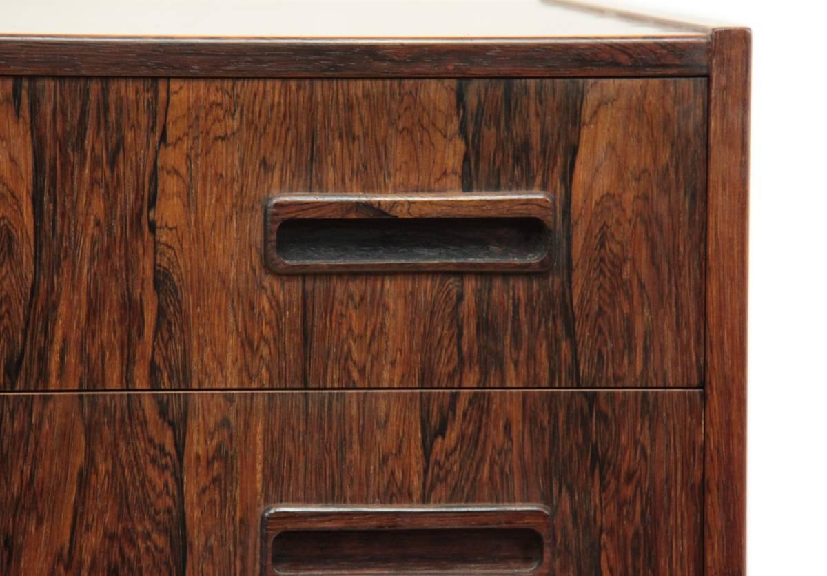 Danish Rosewood Chest of Drawers, circa 1960 4