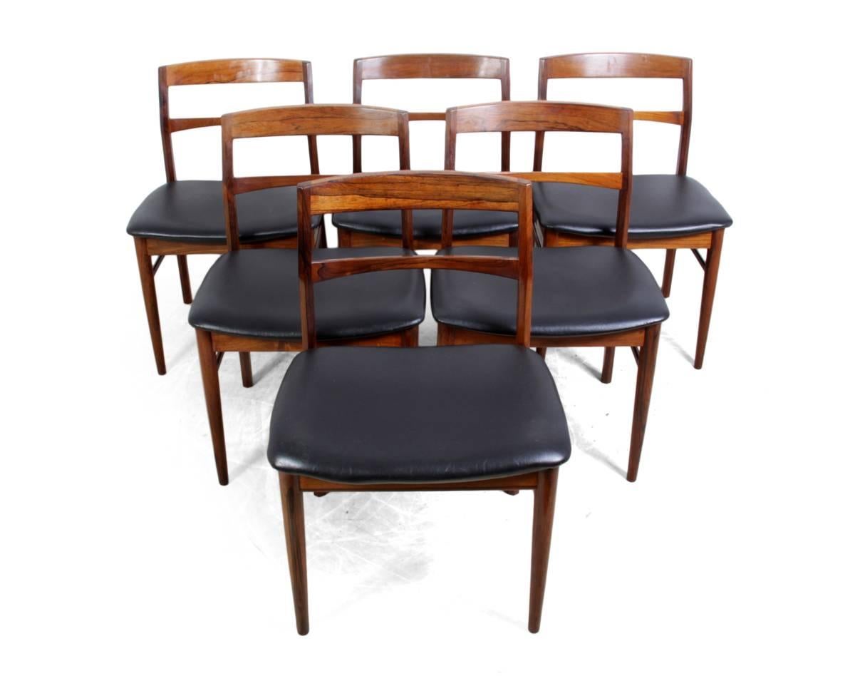 Mid-Century Dining Chairs by Rosengren Hansen 2