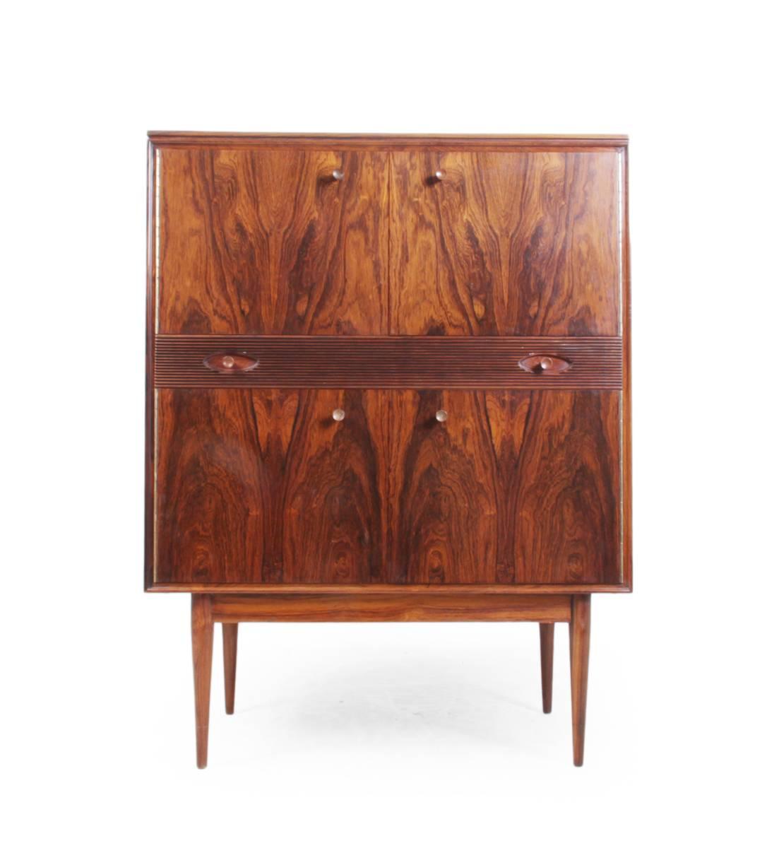 Rosewood Cocktail Cabinet by Robert Heritage, 1960