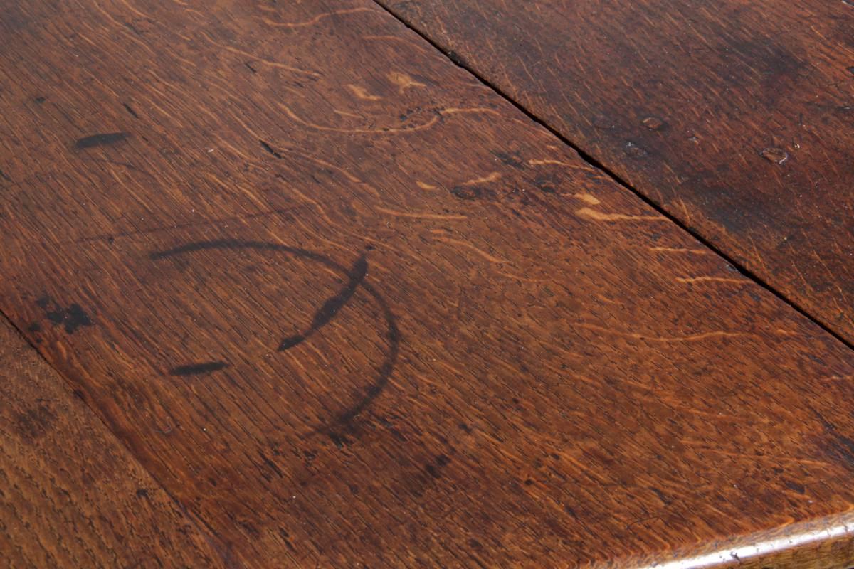 Antique Oak Drop-Leaf Table, circa 1760 5