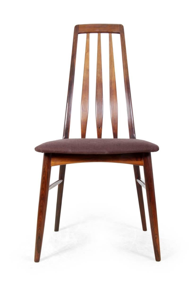 Danish Rosewood EVA Dining Chairs by Koefods Hornslet