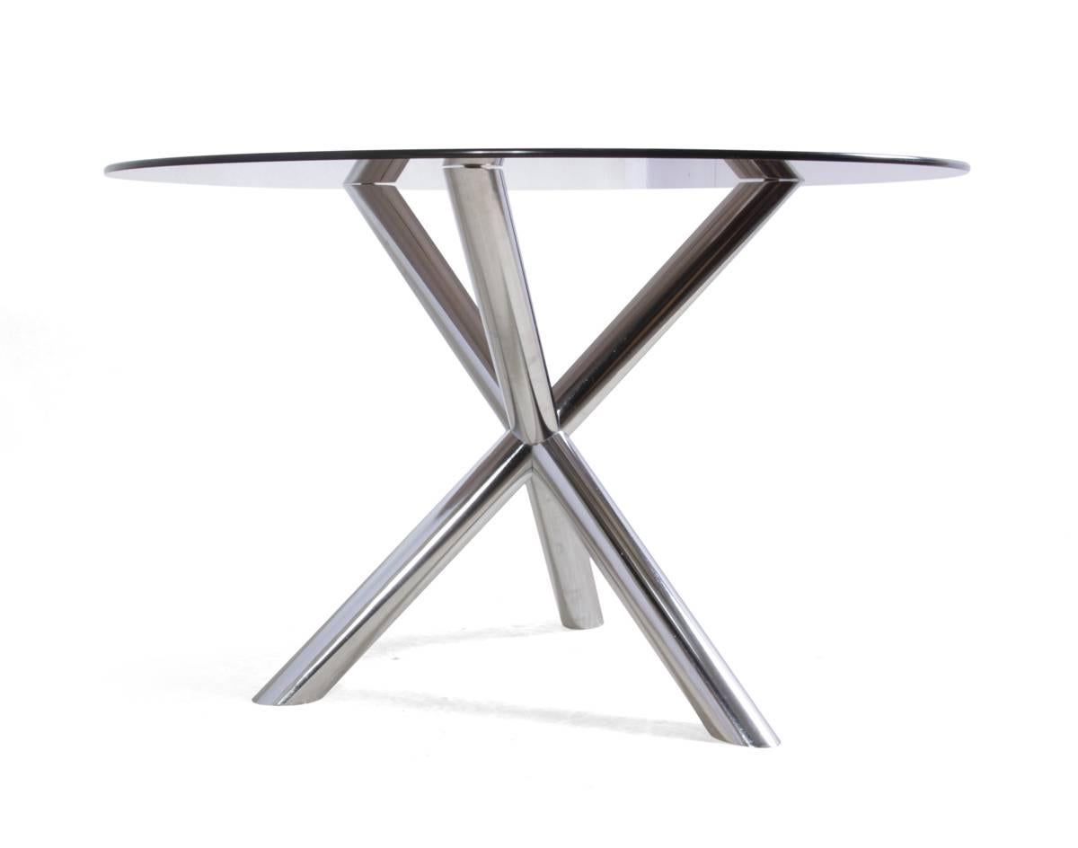 Mid-Century Chrome Star Table 1