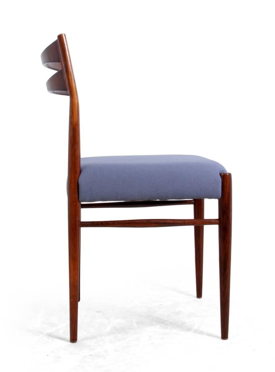 Set of Four Rosewood Dining Chairs Danish, circa 1950 1