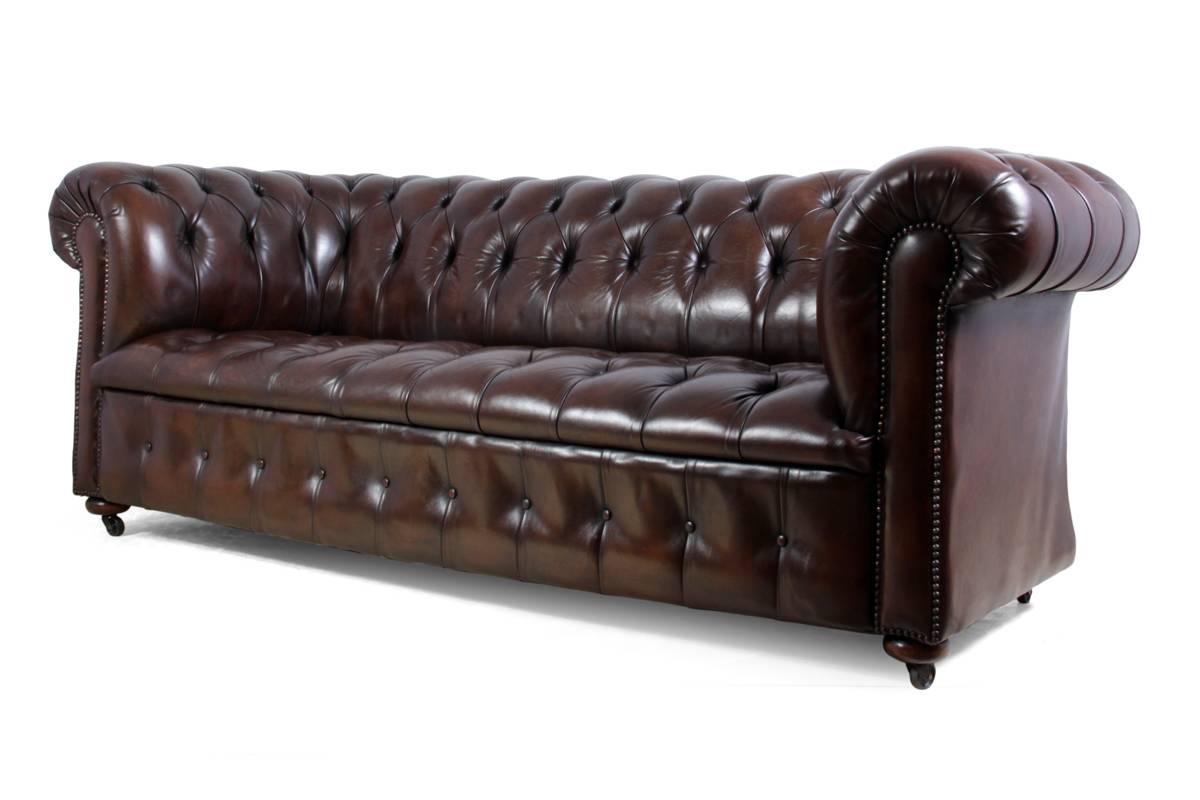 Other Vintage Leather Chesterfield