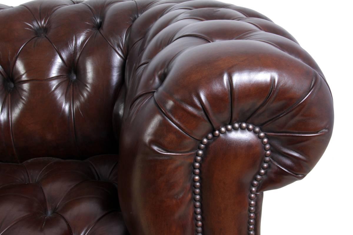 Vintage Leather Chesterfield 2