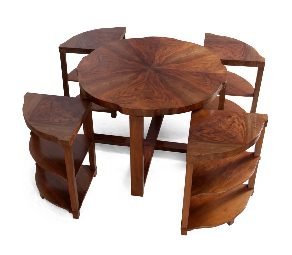 Art Deco Nest of Tables, circa 1930 In Excellent Condition In Paddock Wood, Kent