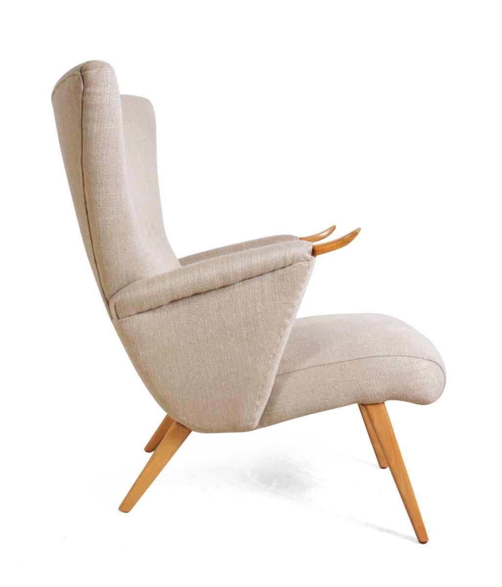 Mid-Century Modern Mid-Century Chair, French, circa 1950