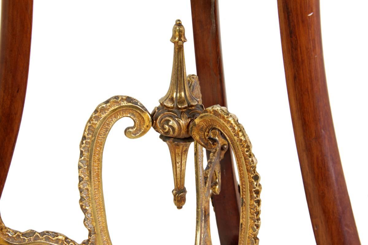 French Mahogany and Gilt Jardinière Stand, circa 1890 In Good Condition In Paddock Wood, Kent