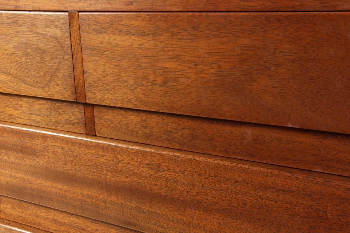 Mid-Century Teak Chest of Drawers by Golden Key 1