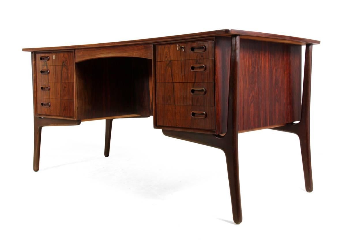 Mid-20th Century Mid-Century Rosewood Desk by Svend Madsen