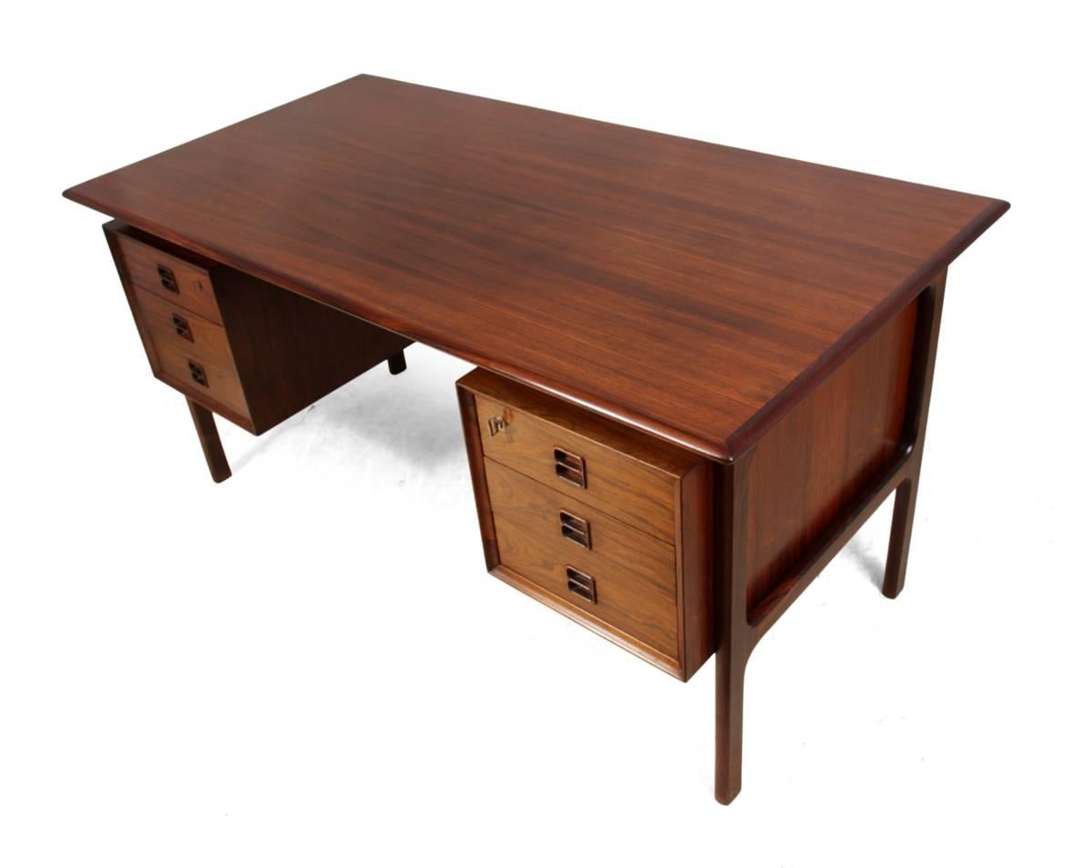 Mid-20th Century Mid-Century Desk in Rosewood by Arne Vodder, circa 1960
