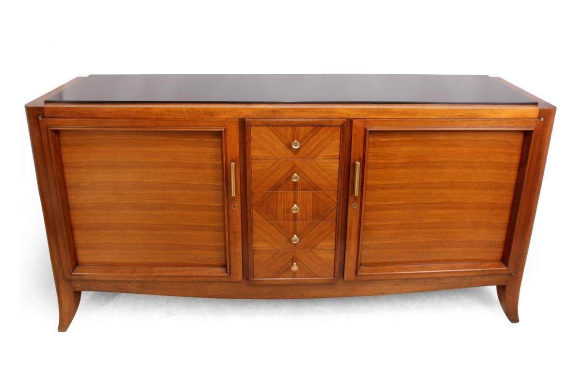 Mid-20th Century Art Deco Rosewood Sideboard, French, circa 1930
