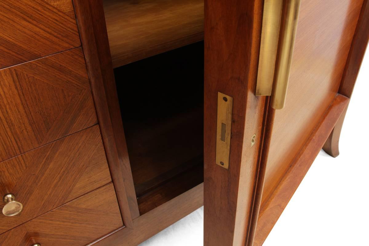 Art Deco Rosewood Sideboard, French, circa 1930 2