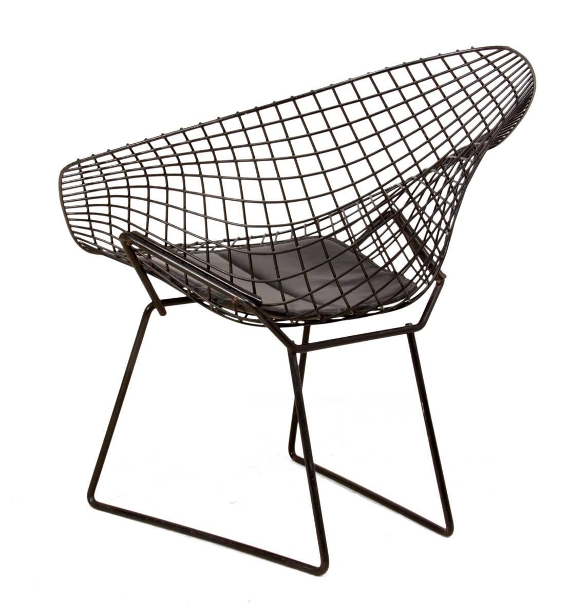Mid-20th Century Harry Bertoia Diamond Chair, circa 1965