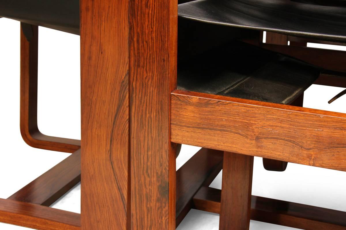 Mid-20th Century Dining Table and Chairs by Uniflex, circa 1960