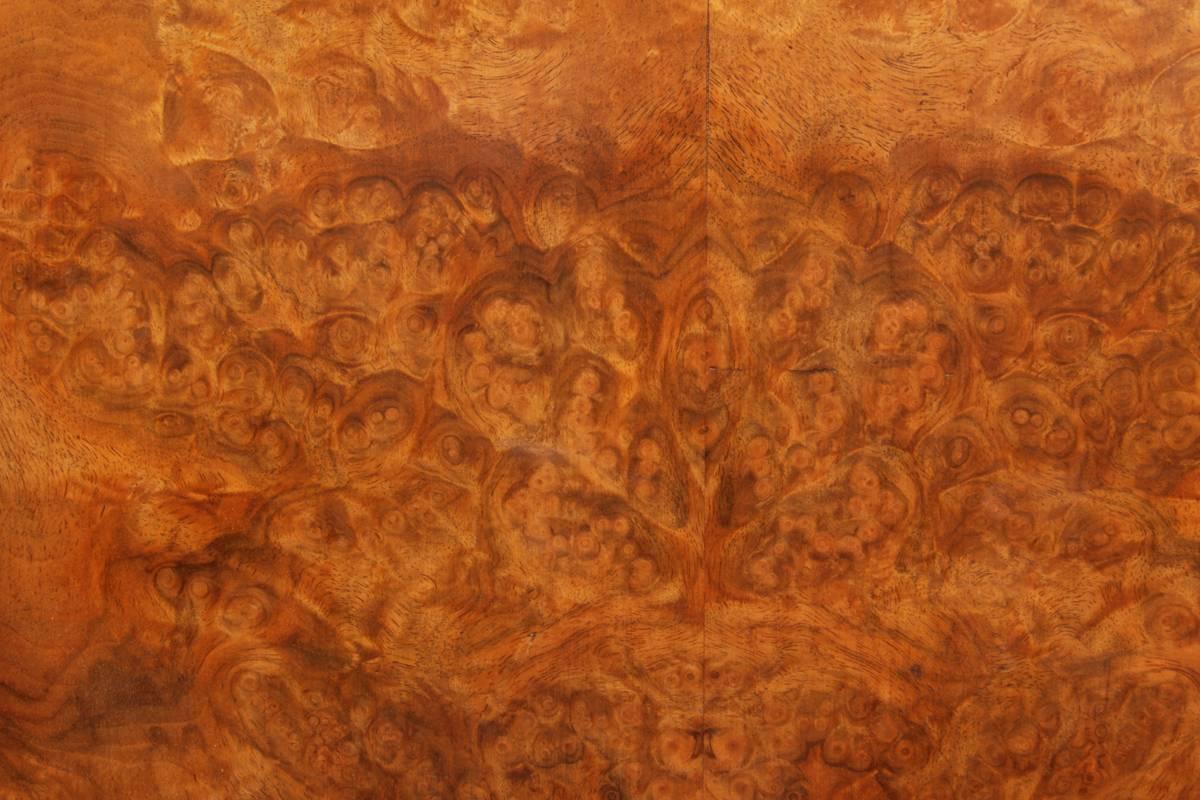 Art Deco Burr Walnut Wardrobe, circa 1930 2