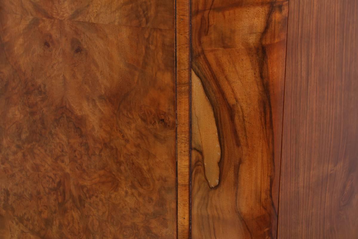 Art Deco Burr Walnut Wardrobe, circa 1930 3