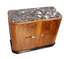 Art Deco Walnut Sideboard