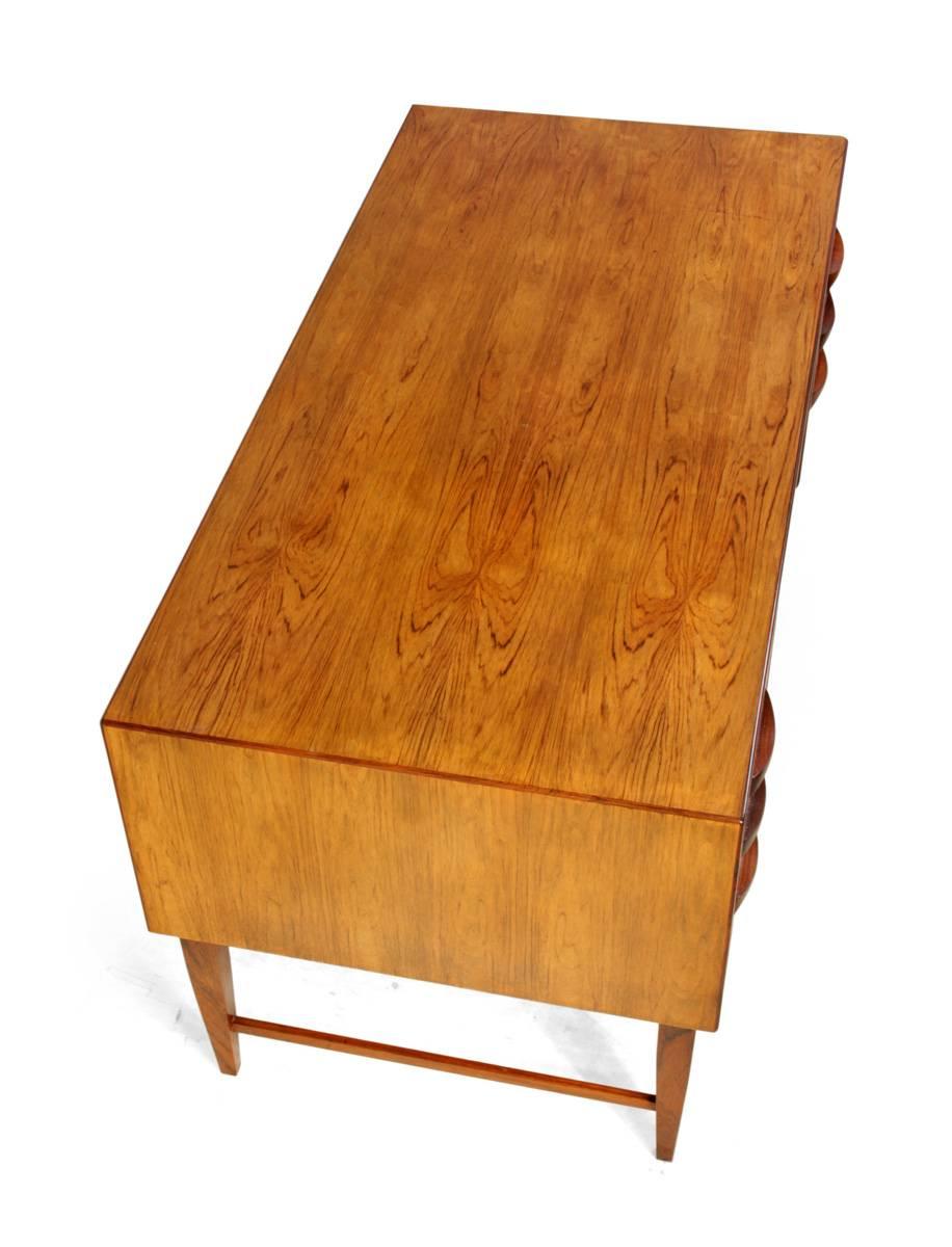 Wood Midcentury Danish Rosewood Desk