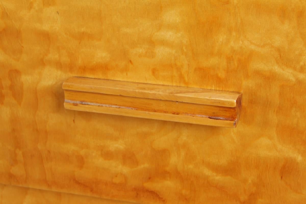 Birch Scandinavian Art Deco Sideboard, circa 1940