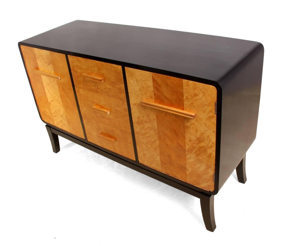 Scandinavian Art Deco Sideboard, circa 1940 4
