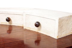 Dressing Table in Macassar Ebony and Shagreen