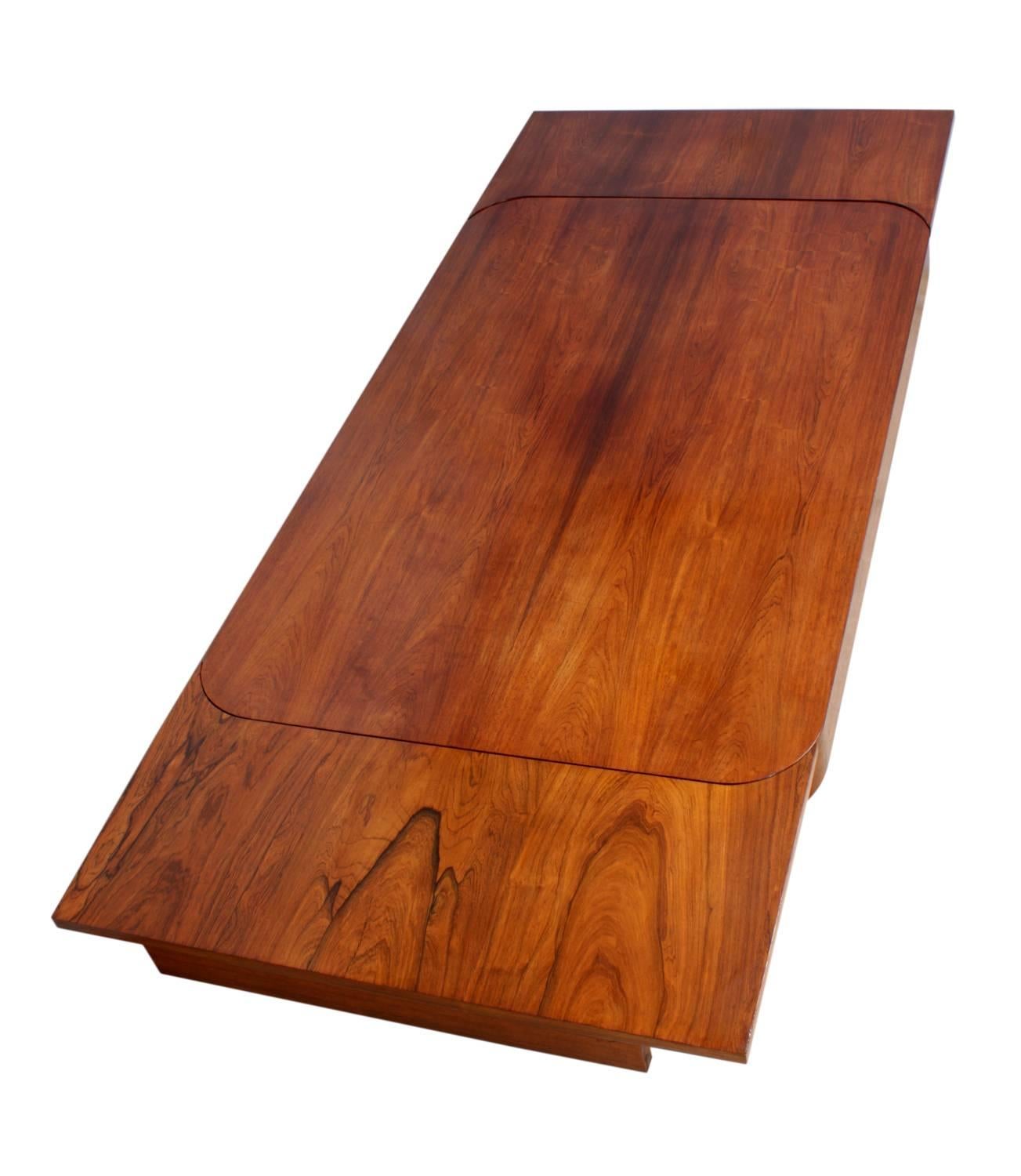 French Art Deco Dining Table in Rosewood 3