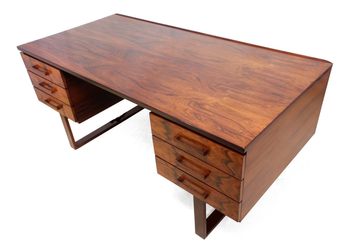 Midcentury Rosewood Desk by Henning Jensen 2