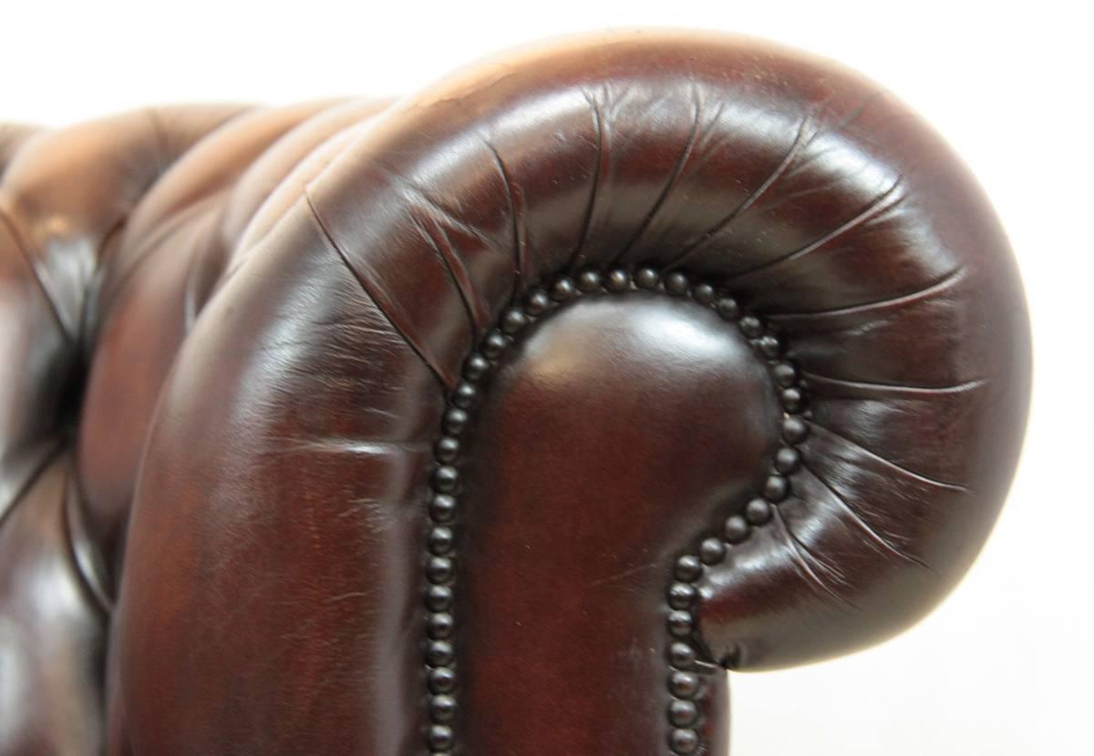 Vintage Leather Chesterfield 2