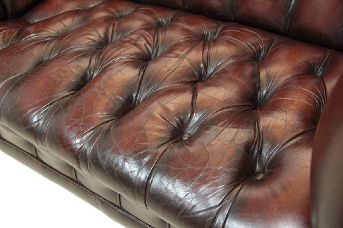 Vintage Leather Chesterfield 3