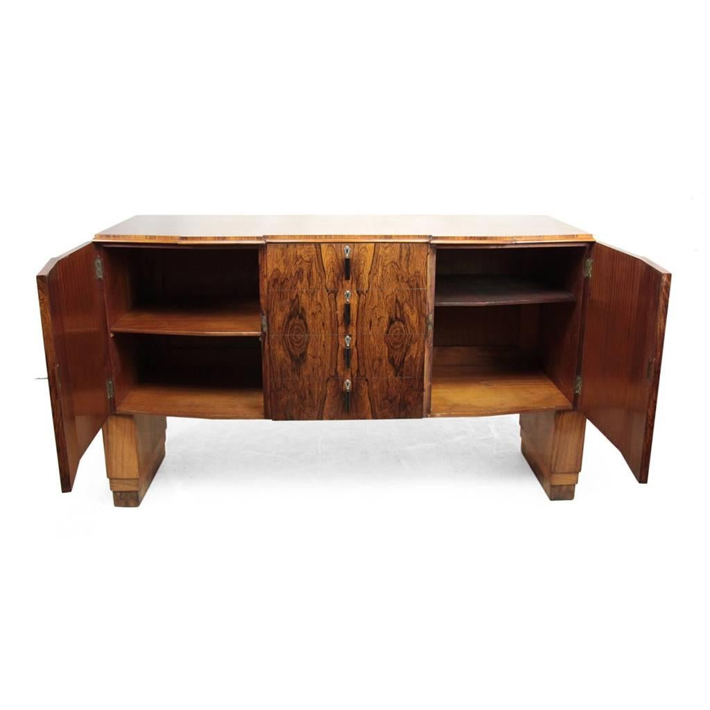 Art Deco Sideboard in Rosewood, circa 1920 3