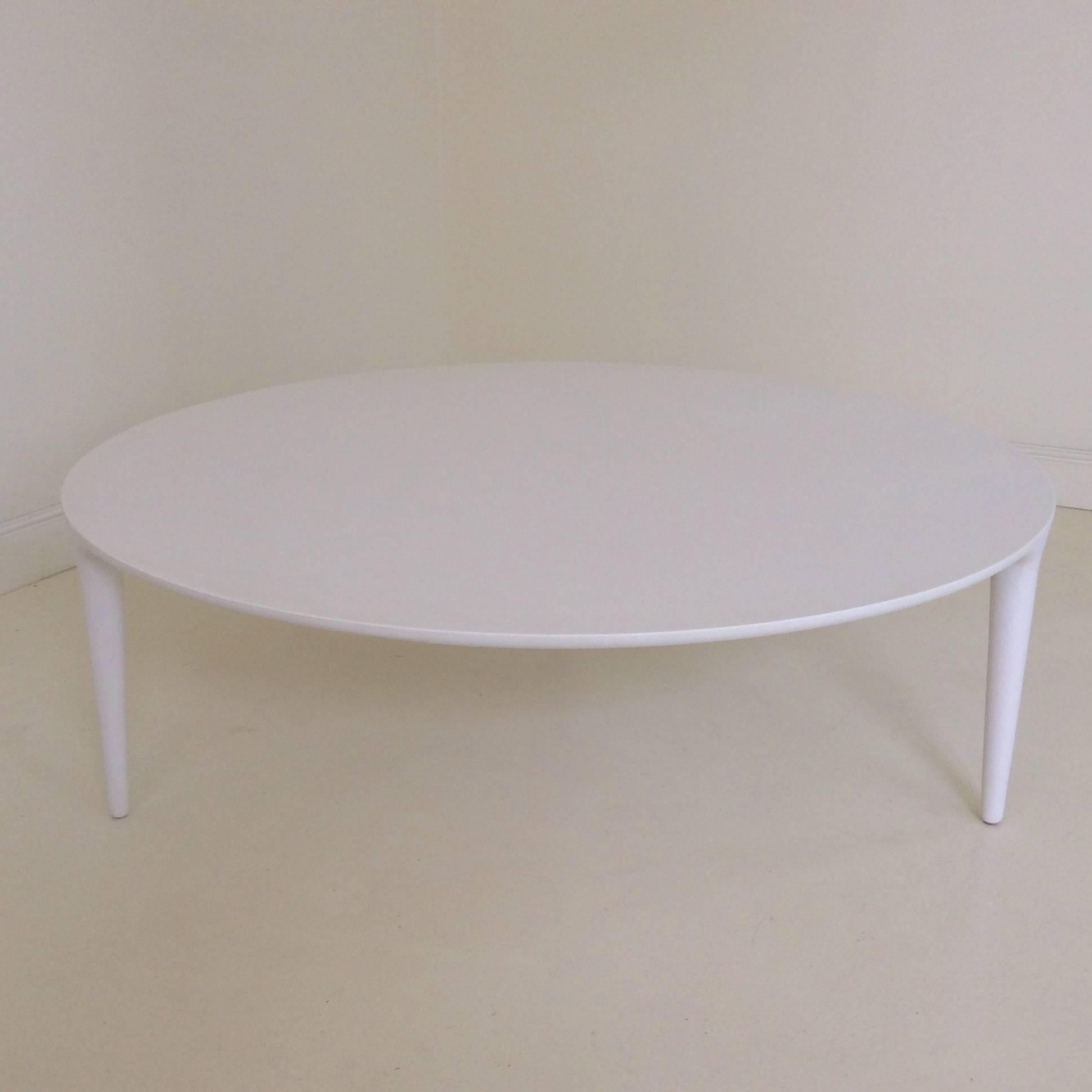 Modern Large Contemporary Round Coffee Table by Wolfgang Bregentzer, Limited Edition