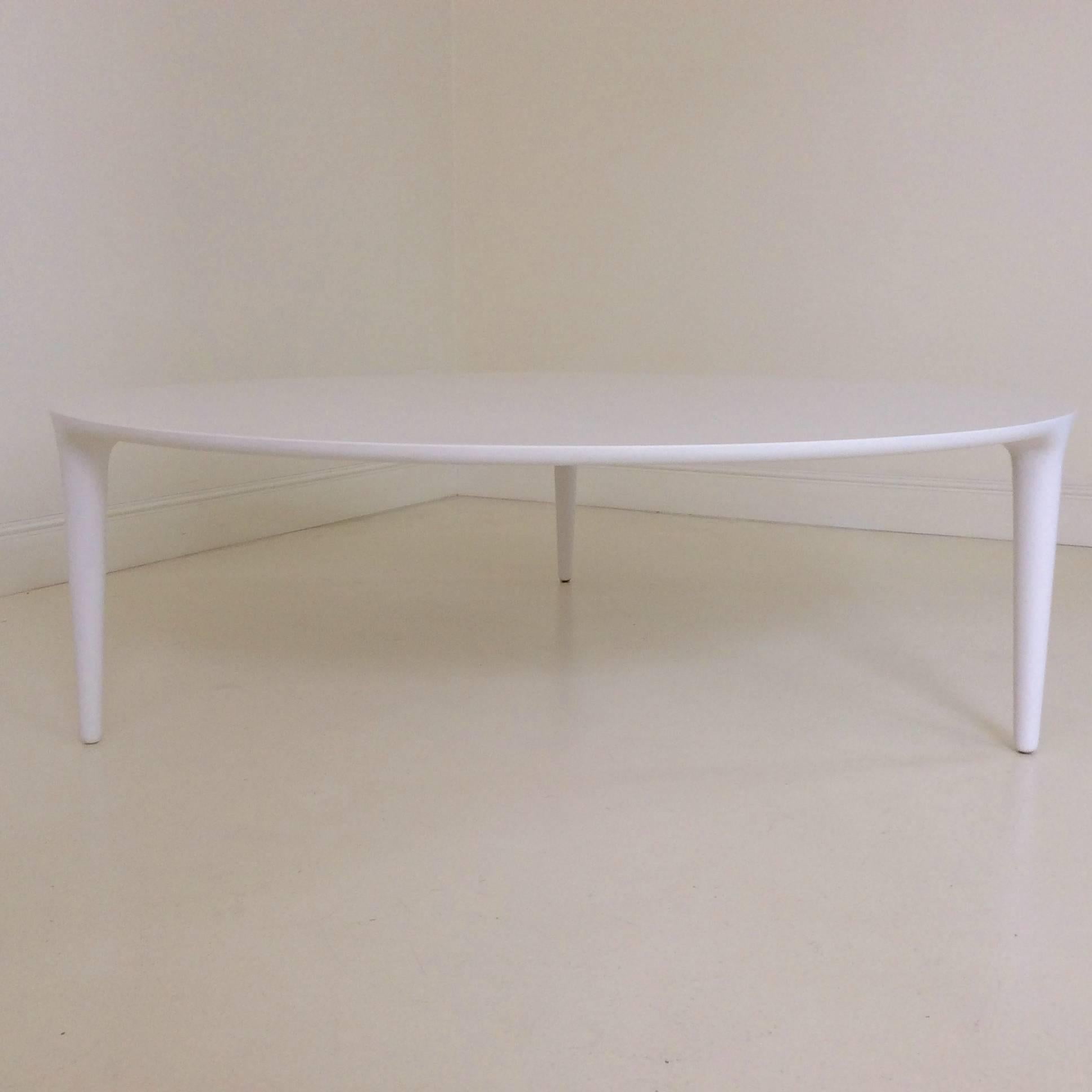 Large Contemporary Round Coffee Table by Wolfgang Bregentzer, Limited Edition In Excellent Condition In Brussels, BE