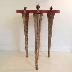 Rare Garouste & Bonetti Occasional Table for Christian Lacroix, 1987, France